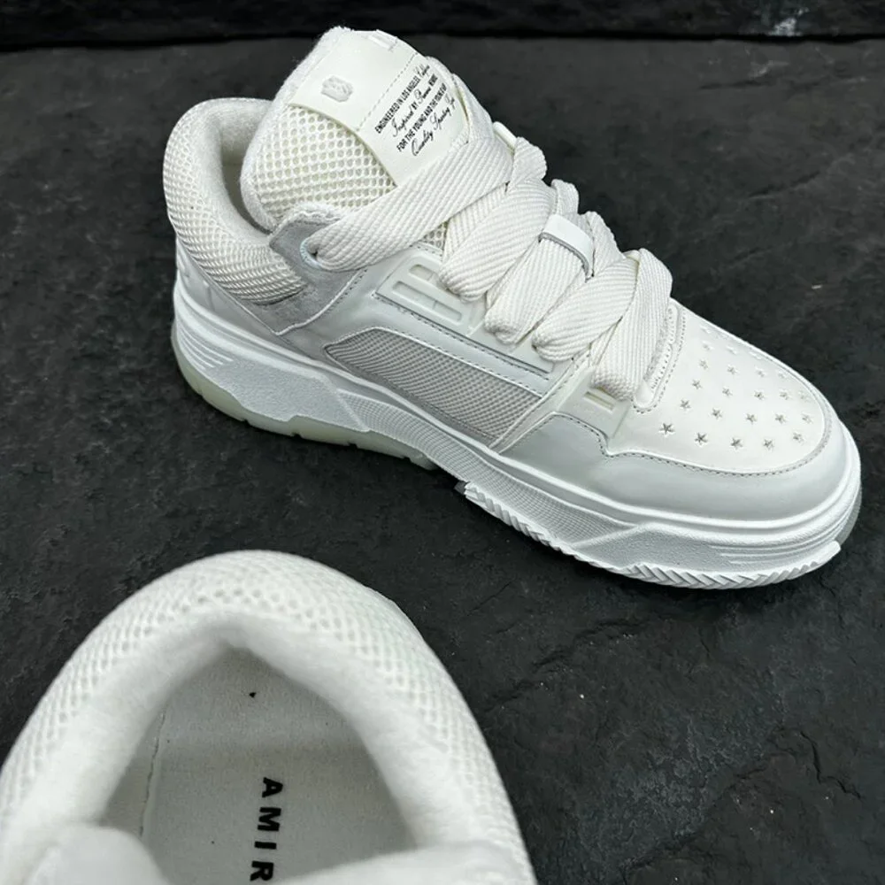 Amiri Low-Top Textured Upper Skate Shoes - Picture 3 of 9